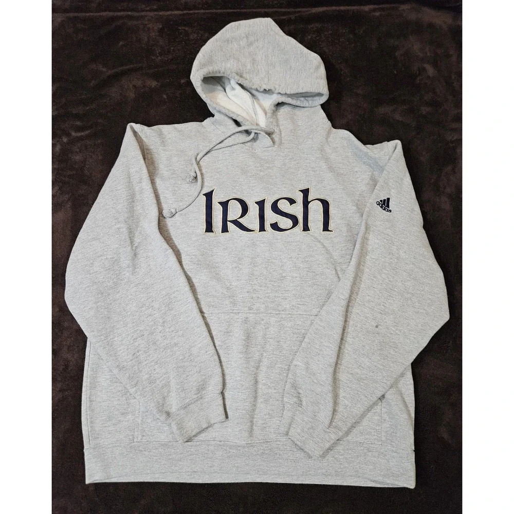 Adidas Notre Dame Fighting Irish Hoodie Men's Size Medium